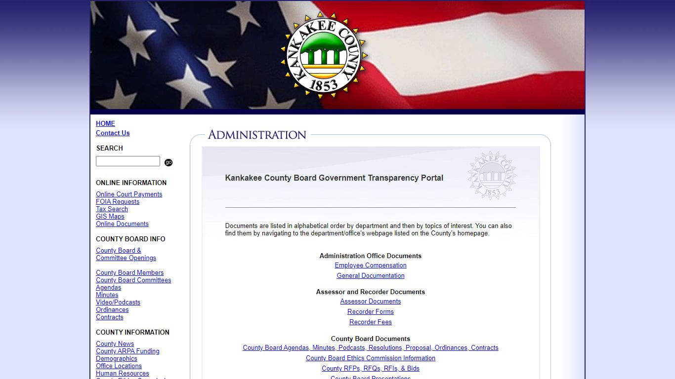 Online Documents for Kankakee County Government, Kankakee ...